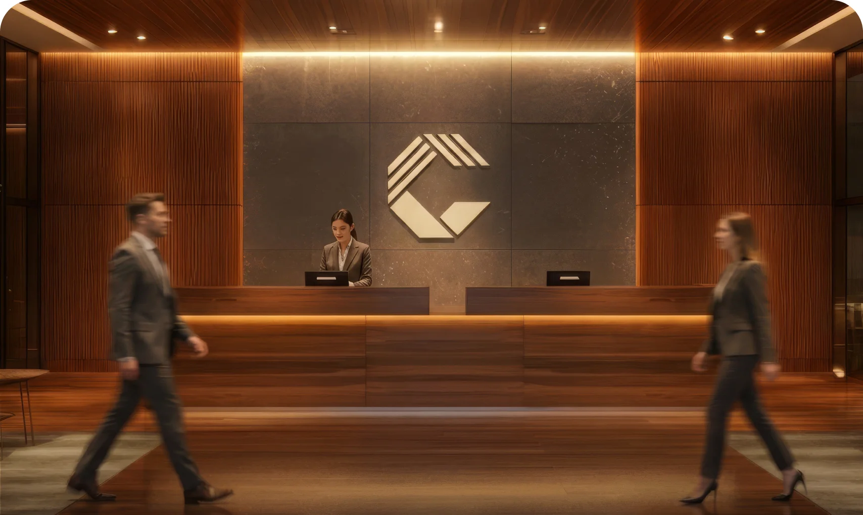 Air-Conditioned Entrance Lobby
